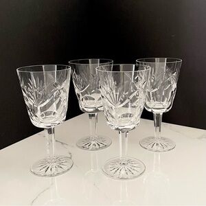 SET of 4 Ashling Goblets by Waterford Crystal (please read description)